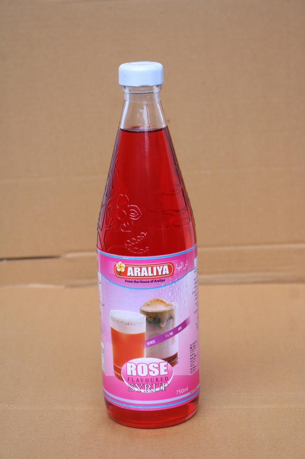Rose Flavored Syrub 750ml