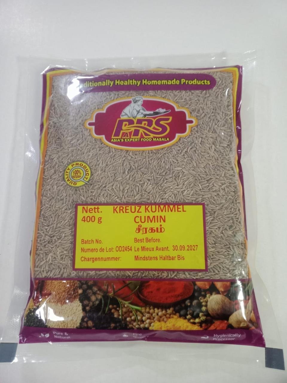 Cumin 400g Prs